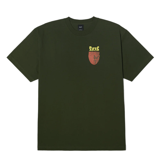 TSHIRT HUF RHYTHMS S/S HUNTER GREEN