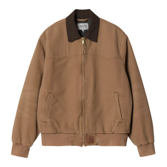 CARHARTT WIP OG Santa Fe Jacket Hamilton Brown / Tobacco stone canvas