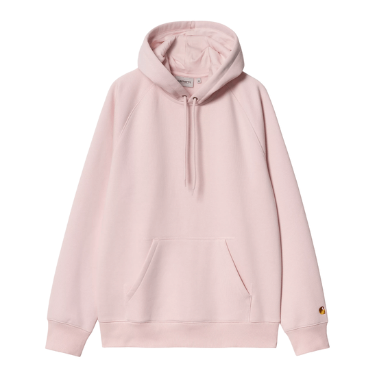 CARHARTT WIP HOODED CHASE PINK GOLD