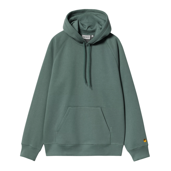 CARHARTT WIP HOODED CHASE SILVER PINE