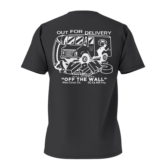 T-SHIRT VANS Next Stop SS Black