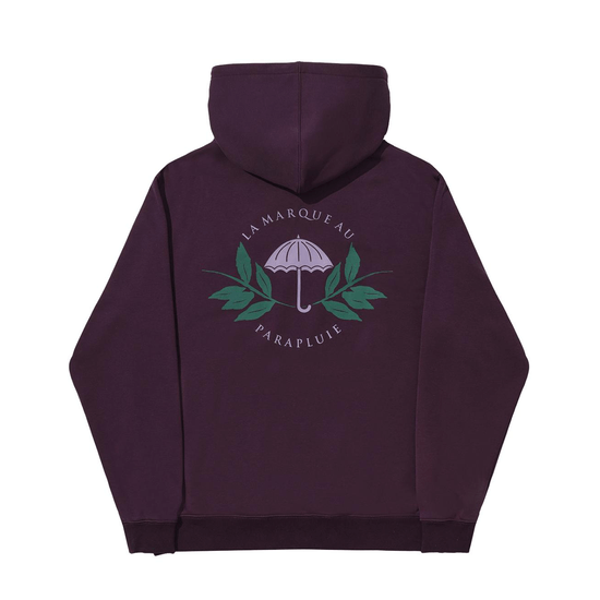 SWEAT CAPUCHE HELAS LA MARQUE HOODIE DARK PLUM