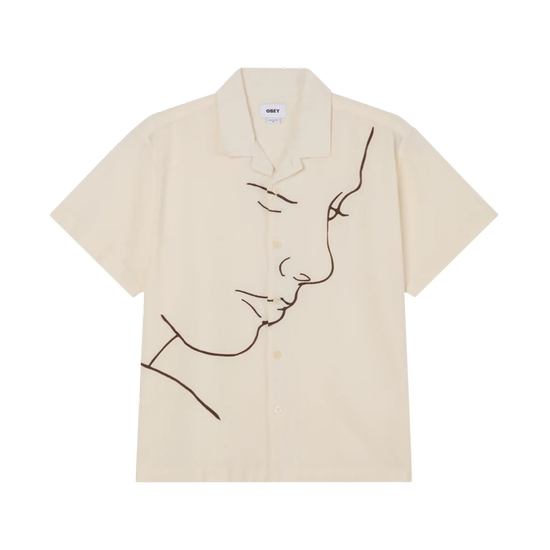 CHEMISE OBEY FRANCES WOVEN UNBLEACHED MULTI