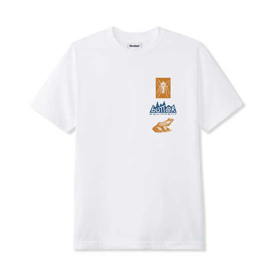 T-SHIRT BUTTER NATURE STUDY TEE WHITE