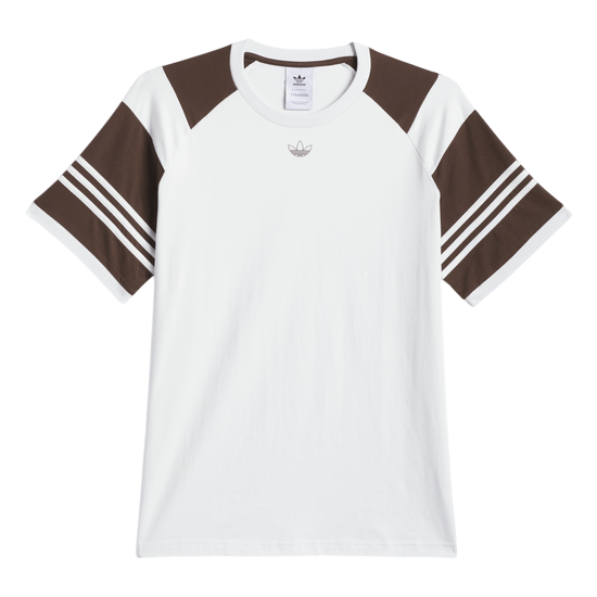 TSHIRT ADIDAS TYSHAWN TEE CRYWHT/DBROWN