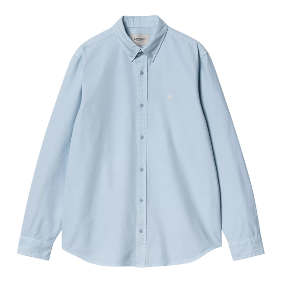 CHEMISE CARHARTT WIP L/S BOLTON SHIRT AIR SKY
