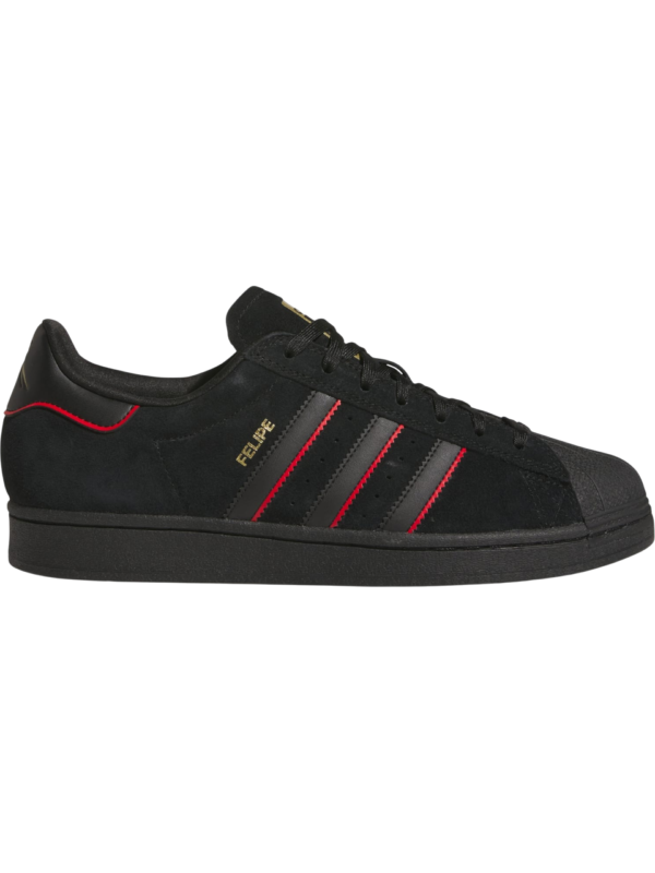 ADIDAS SKATEBOARDING SUPERSTAR ADV X FELIPE CBLACK/BETSSCA/GOLDMT