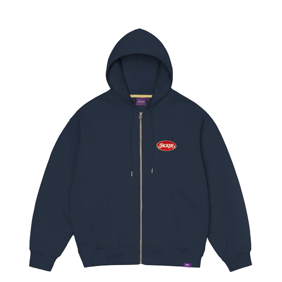 JACKER VESTE ZIP PESTOROSSO NAVY