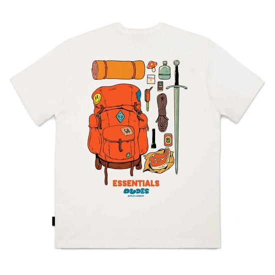 THE DUDES TSHIRT ESSENTIALS SEASONAL OFF WHITE