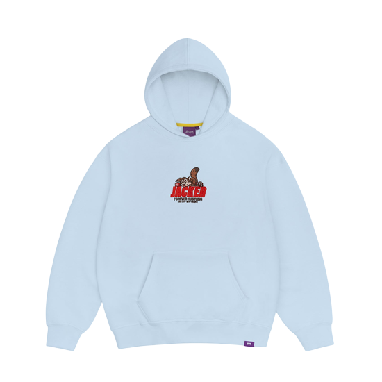 JACKER SWEAT A CAPUCHE SQUIRREL GANG BLUE