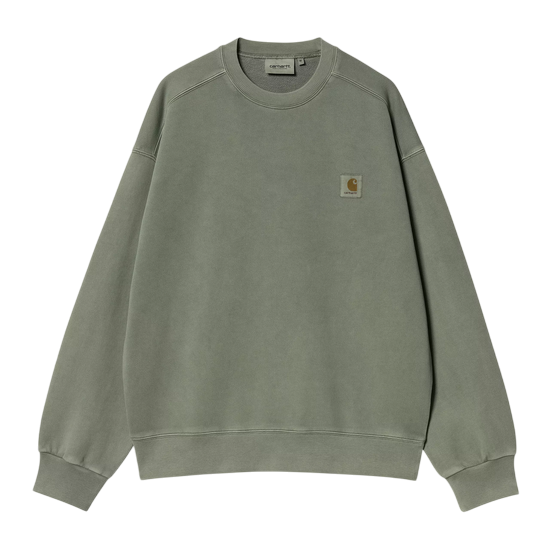 CARHARTT WIP NELSON SWEAT PARK GARMENT DYED