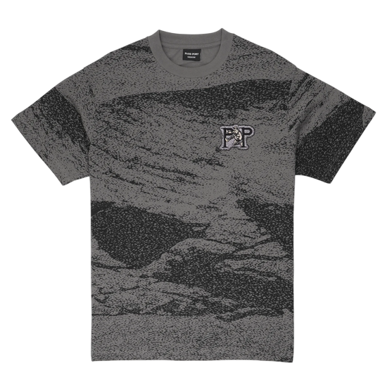 TSHIRT PASS PORT CAVE IN TEE CHARCOAL
