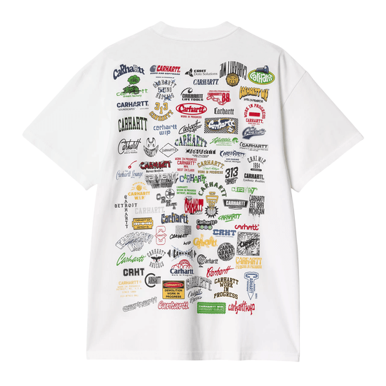 TSHIRT CARHARTT WIP S/S LOGO WHITE