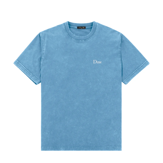 TSHIRT DIME CLASSIC SMALL LOGO FADED SKY
