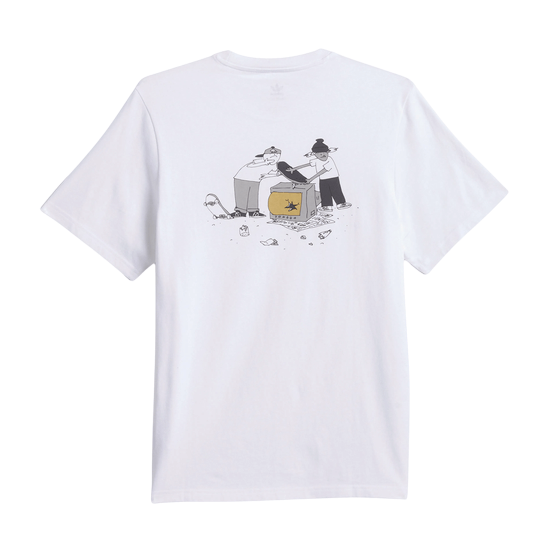 TSHIRT ADIDAS HJ TRASH TEE WHITE