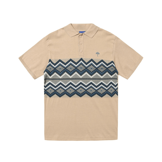 POLO HELAS ETE POLO KNIT BEIGE
