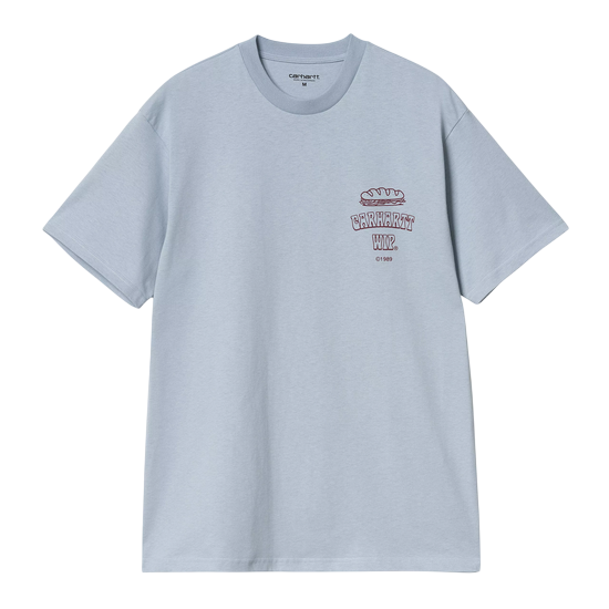 TSHIRT CARHARTT WIP S/S SANDWICH TSHIRT BLUE FOG