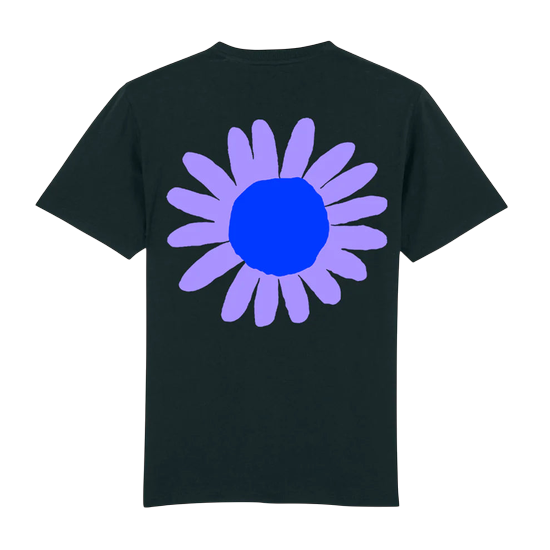 TSHIRT OMC BLUE FLOWER BLACK