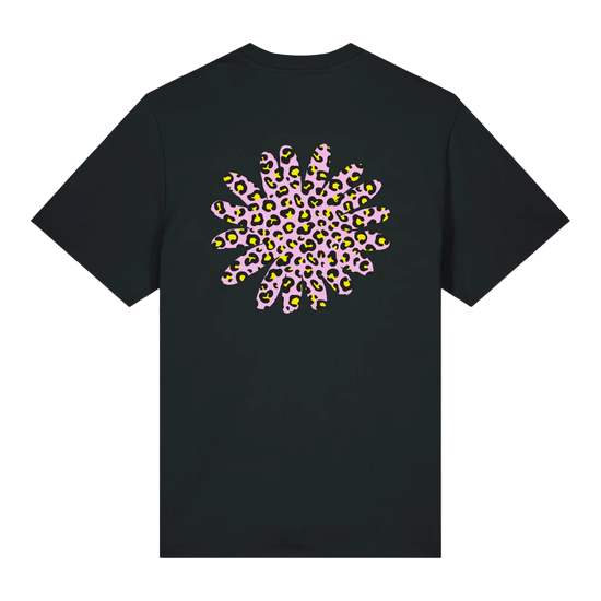 TSHIRT OMC LEOPARD FLOWER TSHIRT BLACK