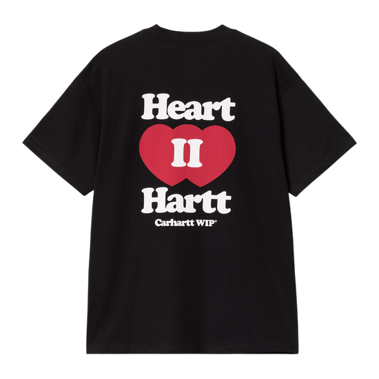 TSHIRT CARHARTT WIP S/S HEATH II HARTT BLACK