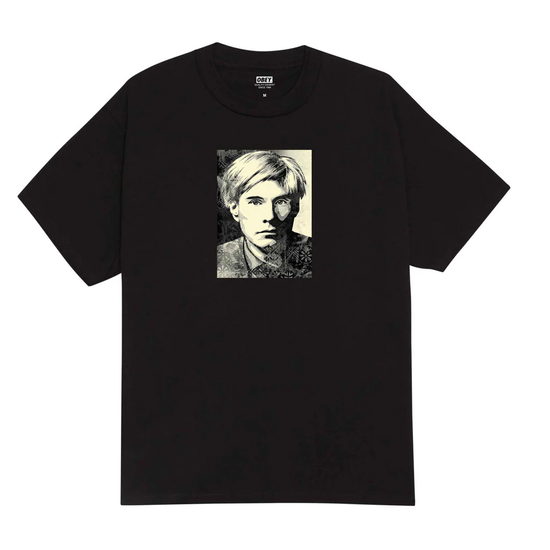 TSHIRT OBEY WARHOL BLACK