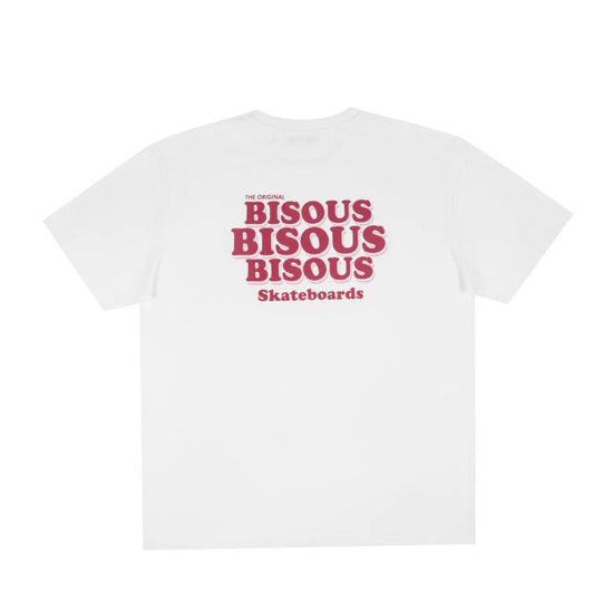 TSHIRT BISOUS S/S GREASE WHITE