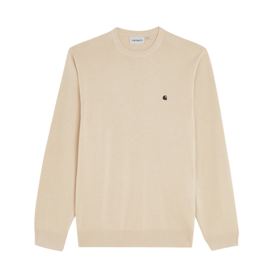 CARHARTT WIP MADISON SWEATER FLEUR DE SEL