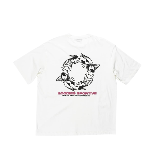 GOODIES SPORTIVE CARP TEE WHITE