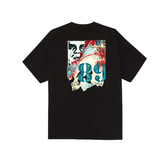 TSHIRT OBEY LISBON ICON BLACK