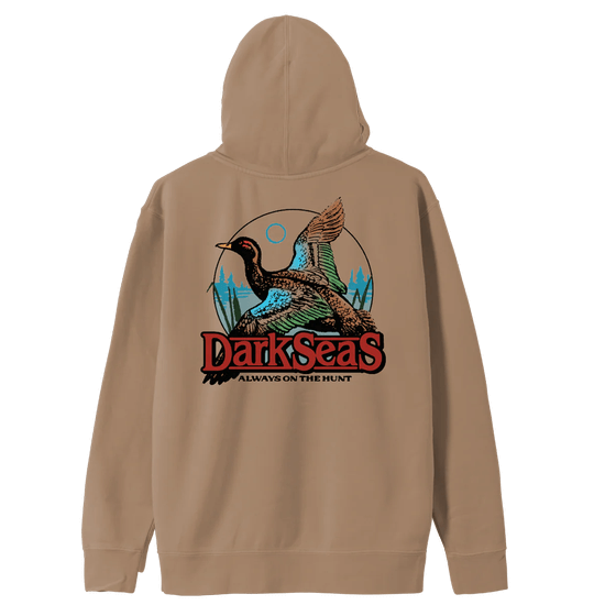 SWEAT A CAPUCHE DARK SEAS DUCK POND PIGMENT PULLOVER FLEECE SANDSTONE