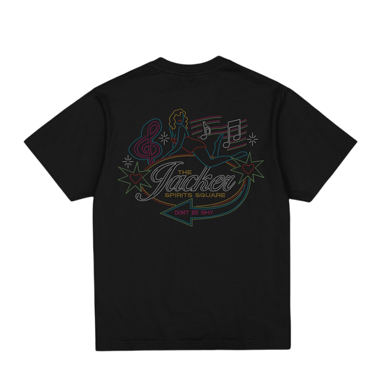 TSHIRT JACKER DON'T BE SHY BLACK F25