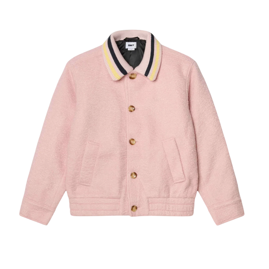 BLOUSON OBEY ARDEN BLOUSON JACKET PALE LILAC