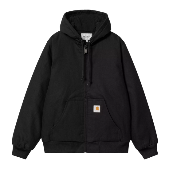 CARHARTT WIP ACTIVE JACKET ACTIVE JACKET BLACK RIGID