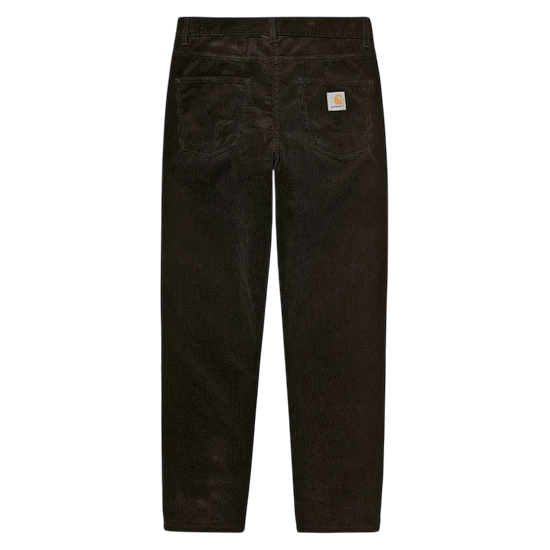 CARHARTT WIP PANTALON NEWEL PANT COVENTRY TOBACCO RINSED