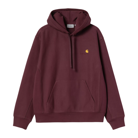 CARHARTT WIP HOODED AMERICAN SCRIPT SWEAT RONDO