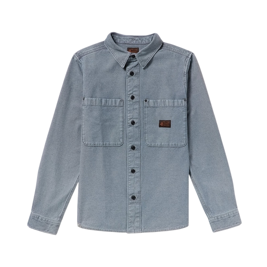 CHEMISE VOLCOM LEVELSTONE LS BLUE WASH