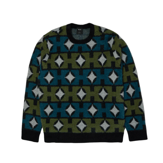 PULL CREW HUF SPACE AGE CREW PINE