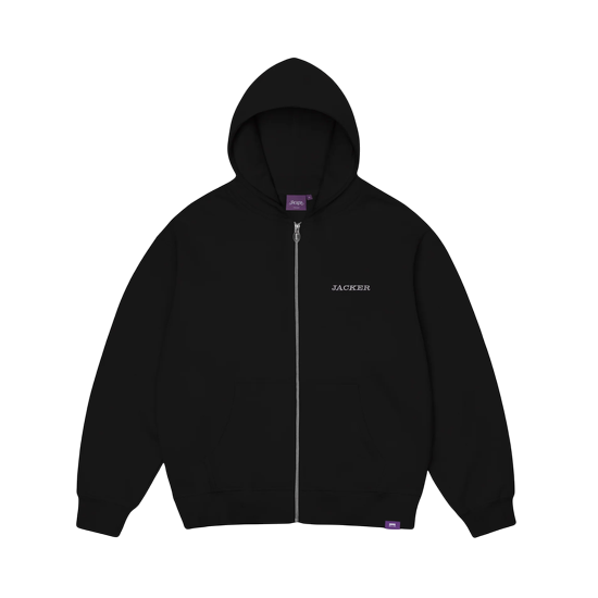 JACKER SWEAT A CAPUCHE NOTORIOUS HOODIE ZIP BLACK