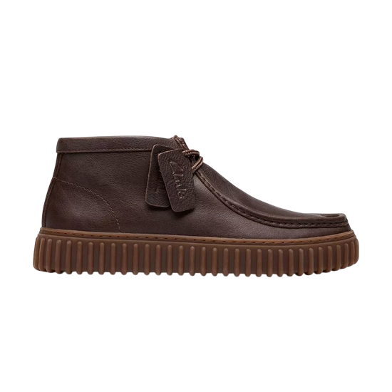 CHAUSSURES CLARKS TORHILL HI DARK BROWN LE