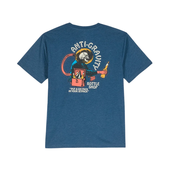 T SHIRT VOLCOM ANTI GRAVITY HTH SST COSMIC BLUE