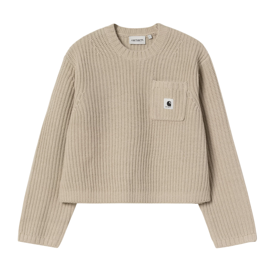 CARHARTT WIP SWEAT W' MIRA SWEATER FLEUR DE SEL