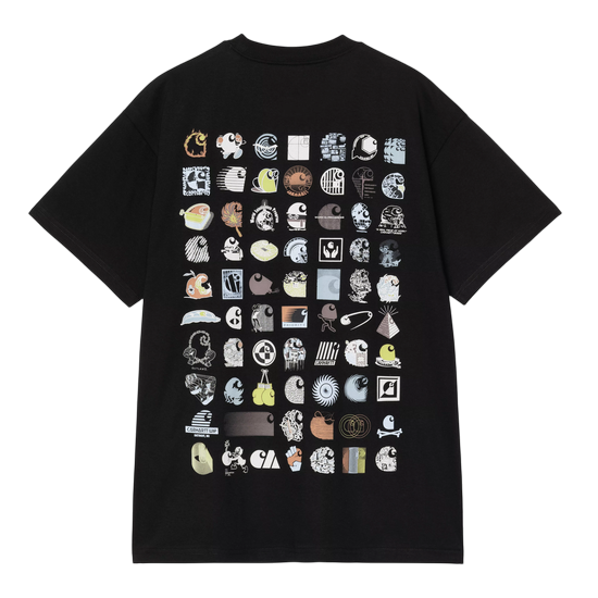 CARHARTT WIP TSHIRT S/S C LOGO  ARCHIVE  T-SHIRT BLACK