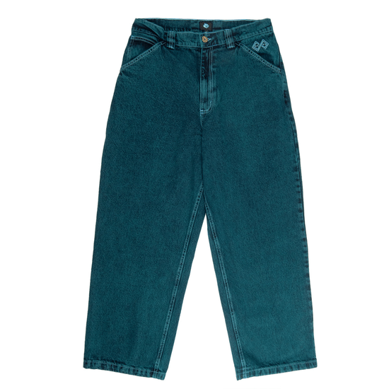 MAGENTA OG DENIM PANTS TEAL