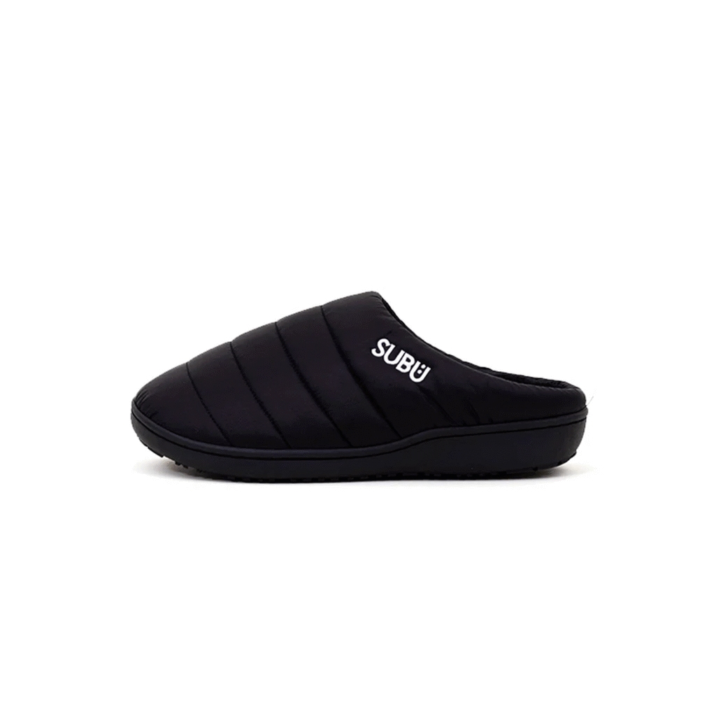 CHAUSSONS SLIPPERS SUBU F-LINE BLACK