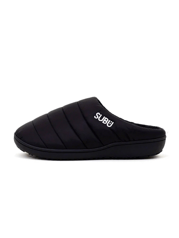 CHAUSSONS SLIPPERS SUBU F-LINE BLACK