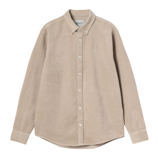 CARHARTT WIP CHEMISE L/S MADISON CORD SHIRT WALL