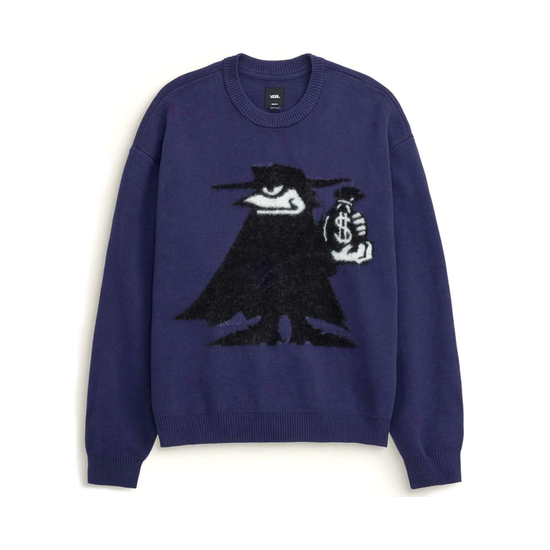 SWEAT CREW VANS CLASSIFIED CREW SWEATER DEEP TWILIGHT